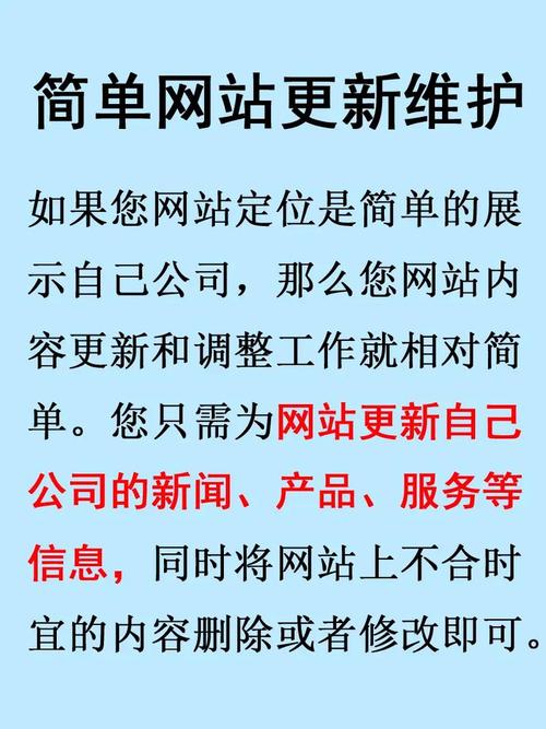 网站日常维护